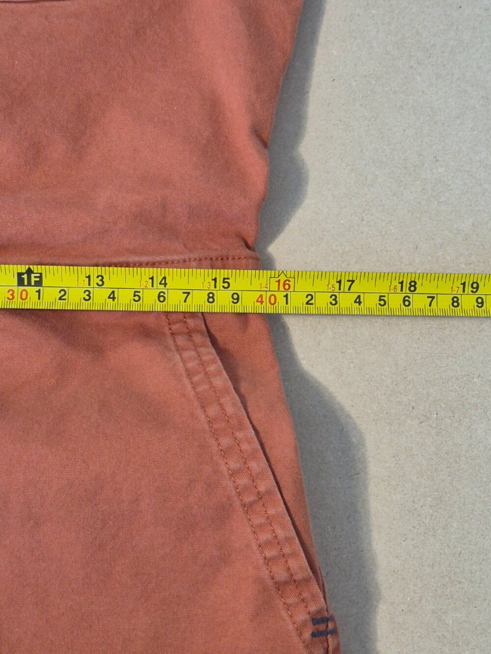Toad&Co Earthworks Garage Shortie Romper Women S Rust Orange Utility Zip Front - Picture 10 of 11